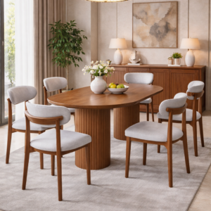 SALLE À MANGER + 6 CHAISES (L=1,90m x l=90cm)