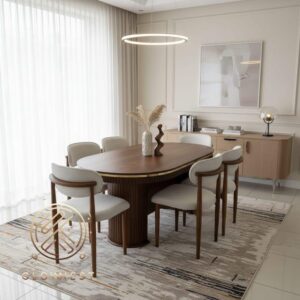 SALLE À MANGER + 6 CHAISES (L=1,70m x l=90cm)